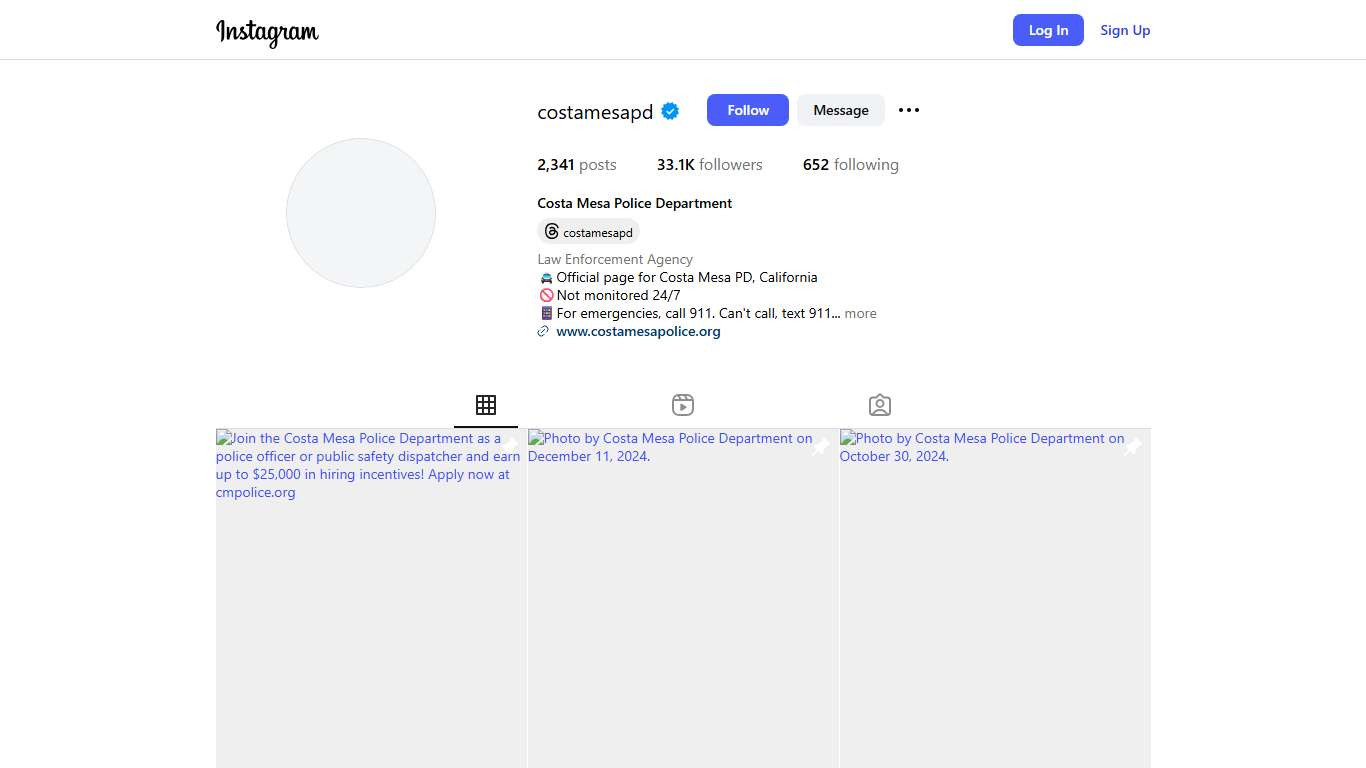 Costa Mesa Police Department (@costamesapd) • Instagram photos and videos